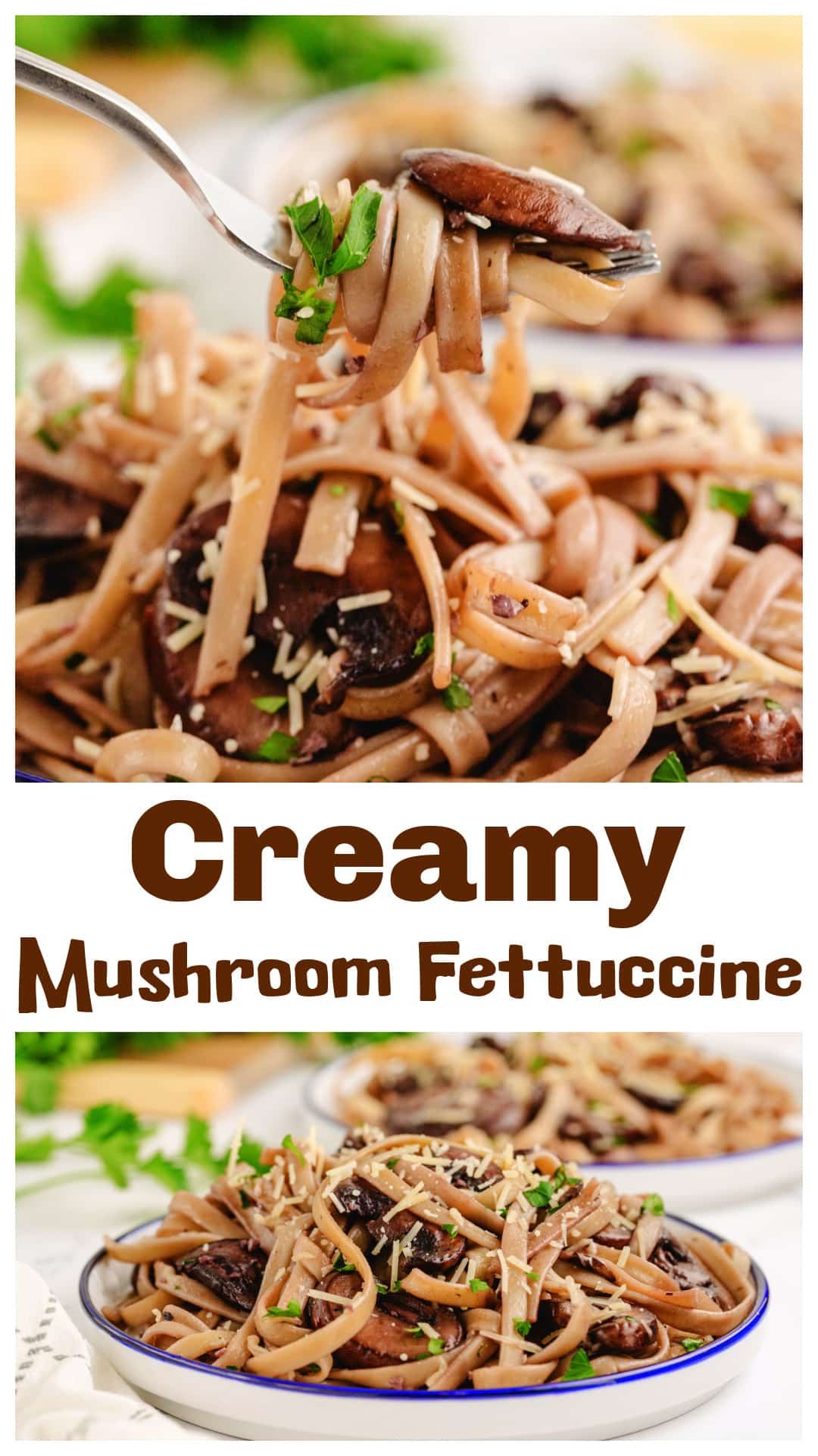 Creamy mushroom fettuccine is the kind of pasta recipe that feels both comforting and elegant. Garlic, butter, Parmesan, and a splash of wine turn simple mushrooms into a silky sauce that coats every strand of fettuccine. This mushroom fettuccine recipe works with cremini, portobello, or a mix, and it’s an easy dinner that feels restaurant-worthy. If you love pasta with mushroom sauce or crave a lighter take on mushroom fettuccine Alfredo, this one is a must-try. via @cmpollak1