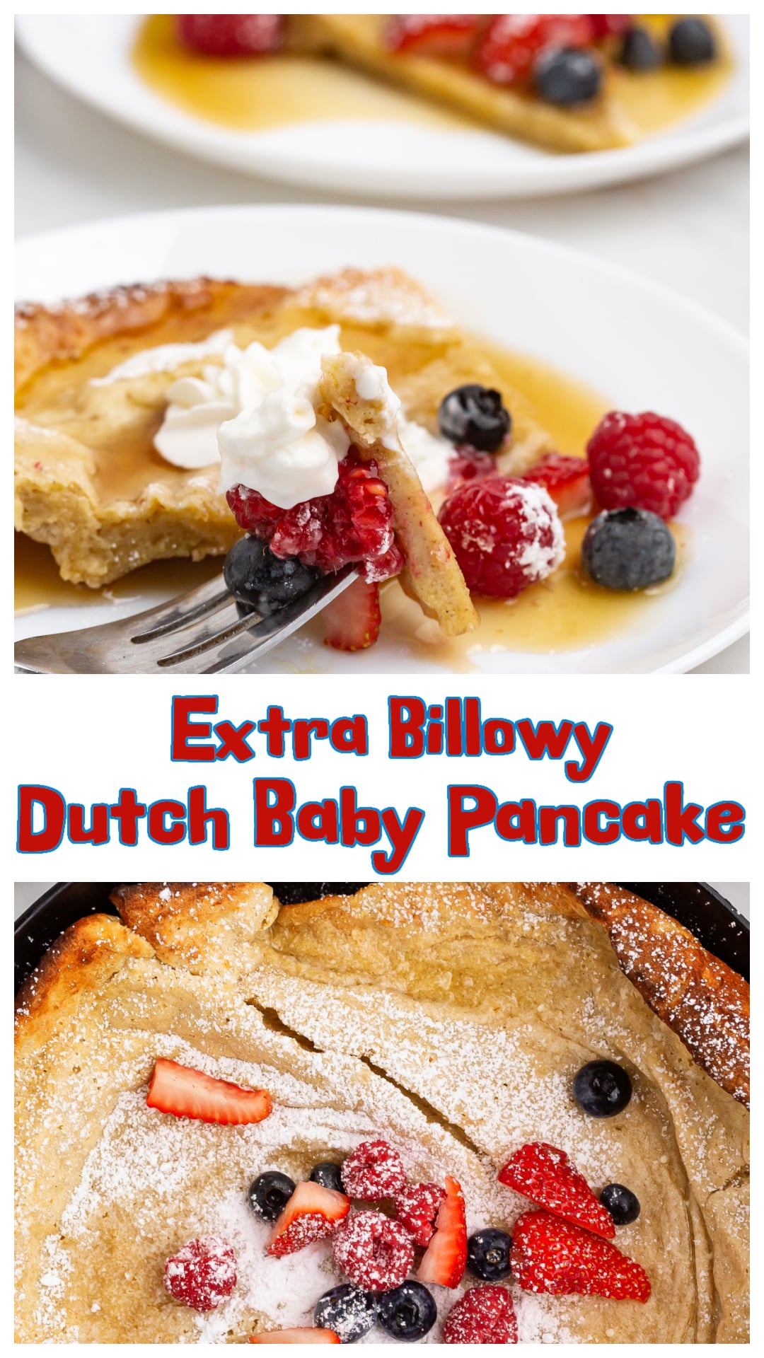 Make this extra billowy Dutch baby pancake right in your oven. It’s crisp around the edges, soft in the center, and made with simple ingredients like flour, eggs, and milk. Learn how to get that dramatic puff every time with this easy Dutch baby pancake recipe made in a cast iron skillet. Perfect for breakfast, brunch, or a slow weekend morning. via @cmpollak1