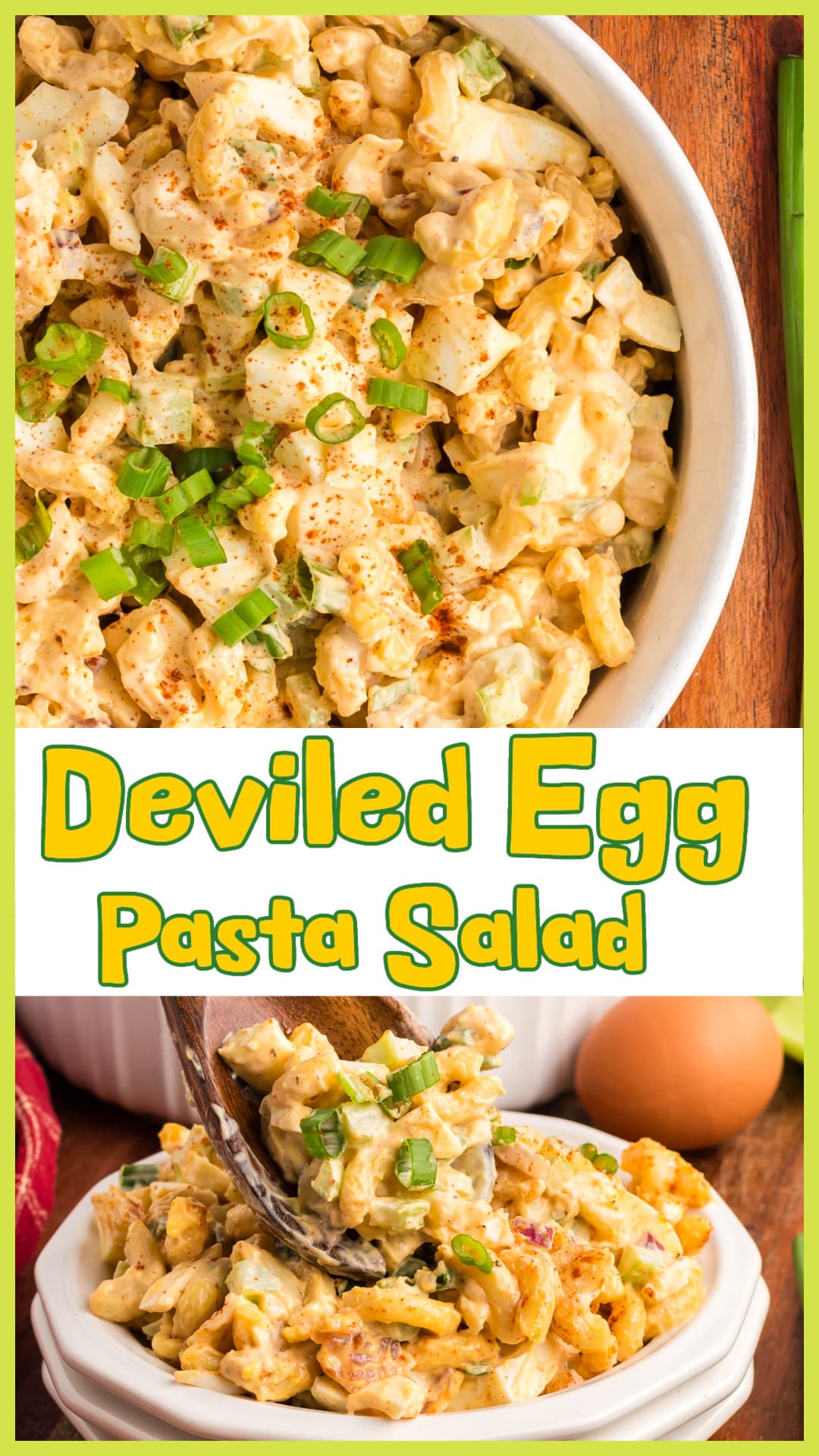 This Deviled Egg Pasta Salad combines the creamy, tangy flavors of deviled eggs with tender pasta, crispy bacon, and crunchy veggies. Made with a smooth, seasoned dressing, this easy pasta salad is perfect for BBQs, potlucks, picnics, and meal prep. The flavors get even better after chilling, making it a great make-ahead side dish. If you love deviled eggs, this pasta salad is a must-try for your next gathering. via @cmpollak1