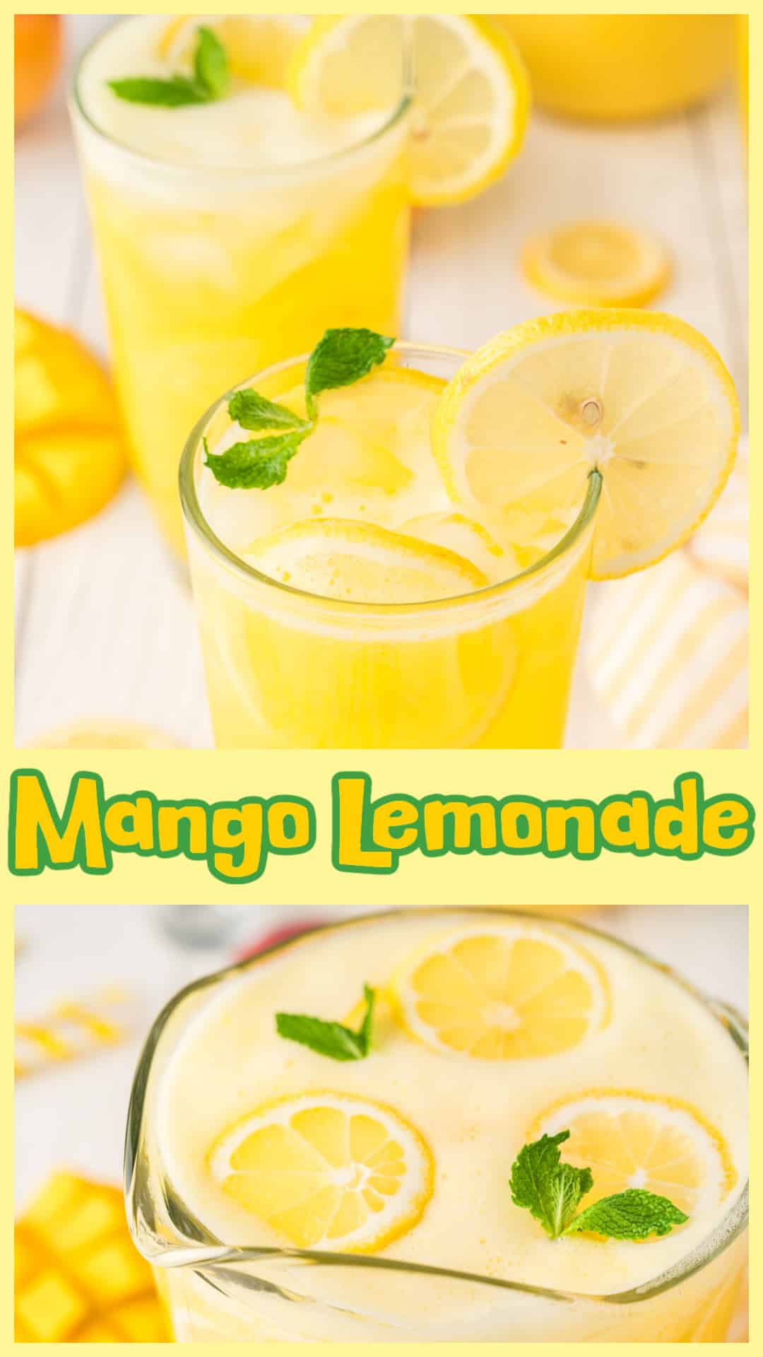 Cool off with this mango lemonade—a bright, refreshing drink that’s easy to make. This mango lemonade recipe blends fresh mango, lemon juice, and sugar for the perfect balance of sweet and tart. Strain, pour over ice, and enjoy! Perfect for warm days, this summer recipe is a must-try. Whether you're hosting a gathering or just want a tasty summer drink, this refreshing drinks recipe is simple, delicious, and full of fresh flavor. via @cmpollak1