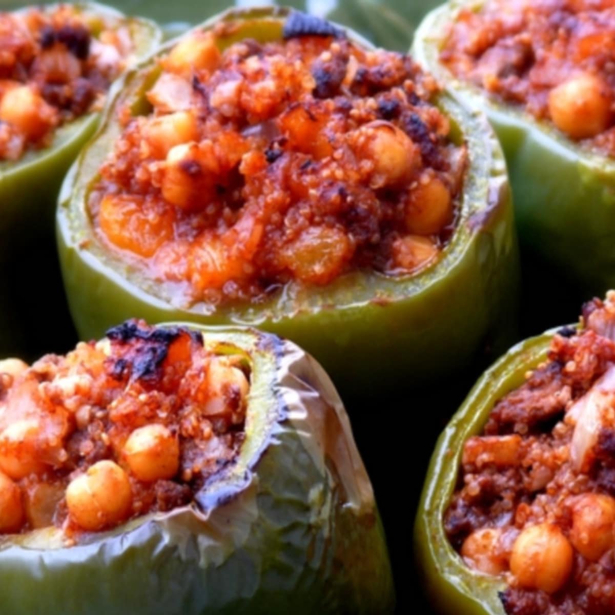 Mediterranean-Style Stuffed Peppers
