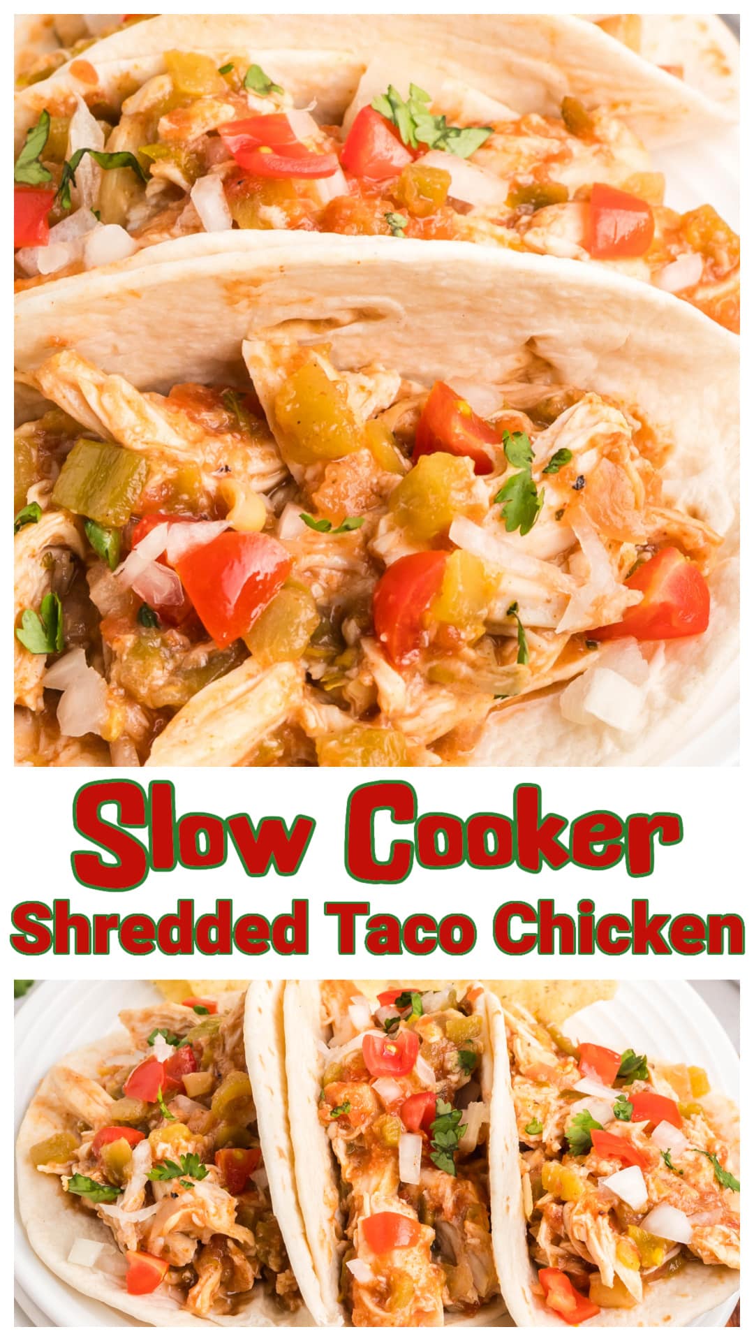 This Slow Cooker Shredded Taco Chicken is an easy, flavorful recipe made with just a few simple ingredients. Perfect for tacos, bowls, burritos, or nachos, it’s juicy, tender, and great for meal prep. Just toss everything in the crockpot and let it cook until the chicken is fall-apart ready. Freezer-friendly and easy to reheat for leftovers. via @cmpollak1