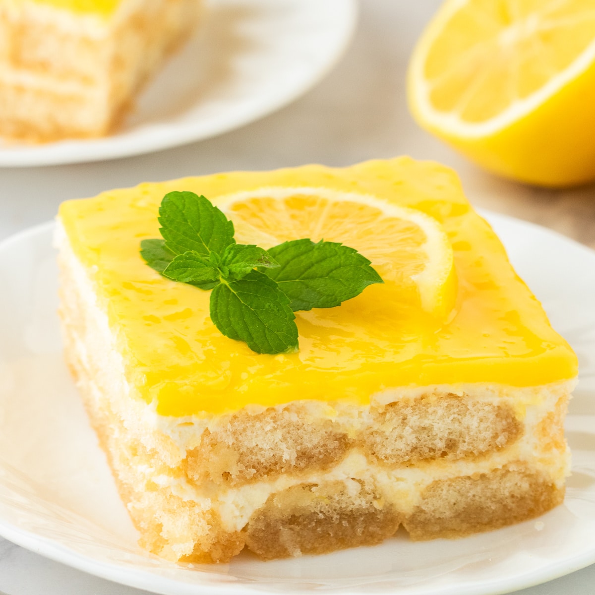 Lemon Tiramisu