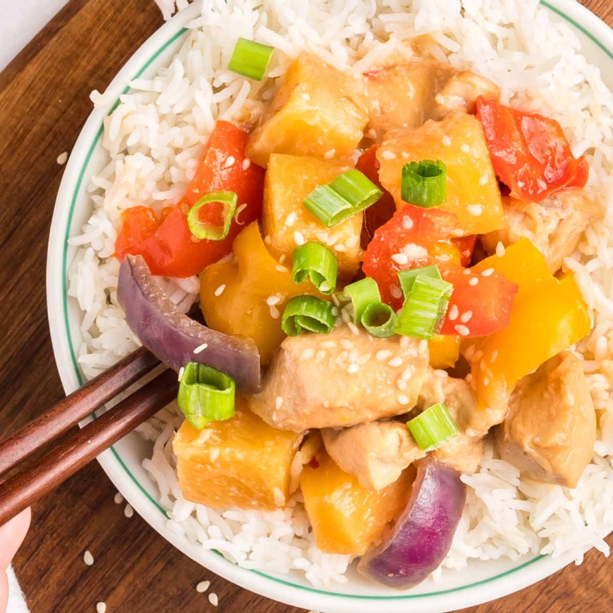 Slow Cooker Hawaiian Chicken