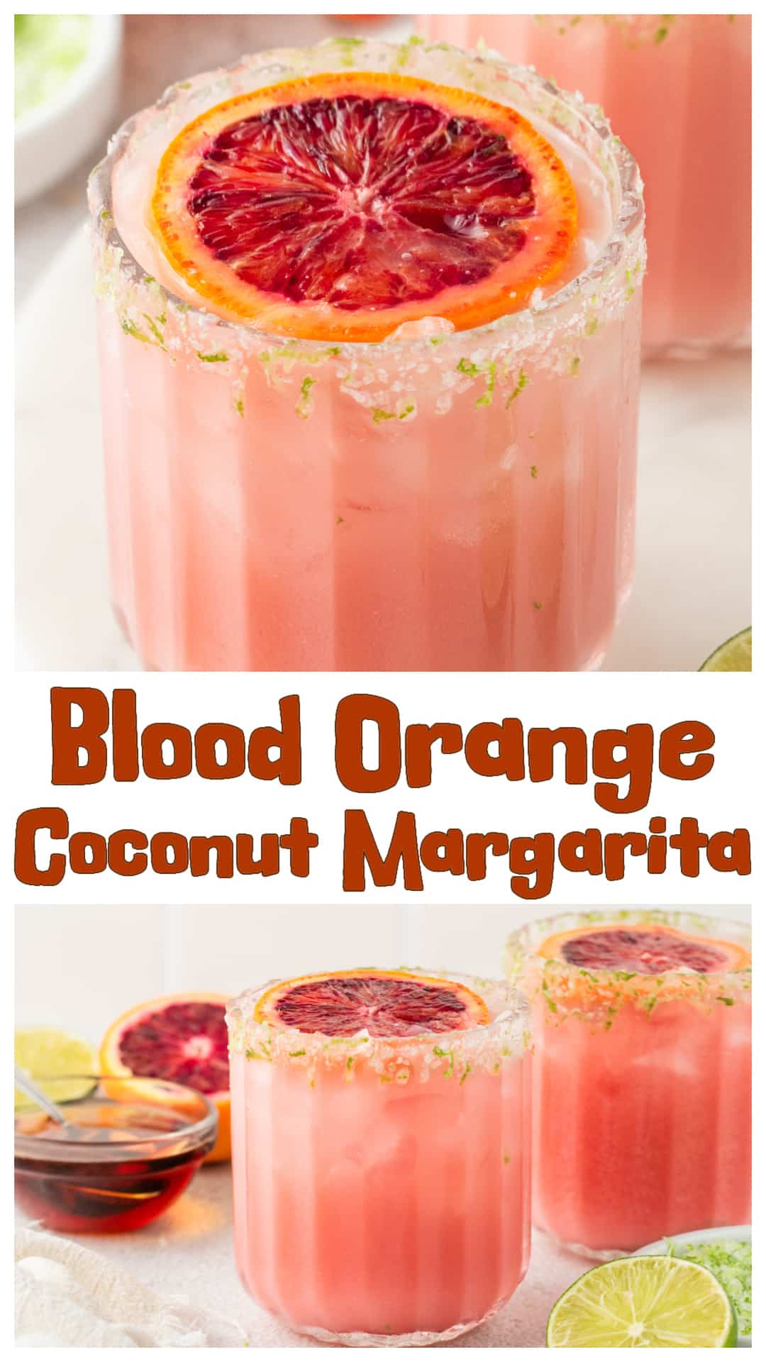This Blood Orange Coconut Margarita is bold, citrusy, and creamy in all the right ways. Made with silver tequila, cream of coconut, Cointreau, fresh blood orange juice, and lime, it’s a tropical margarita with a vibrant twist. If you're looking for a refreshing summer cocktail or an easy blood orange margarita recipe that stands out, this one brings big flavor with minimal effort. Perfect for patio drinks or laid-back evenings. via @cmpollak1