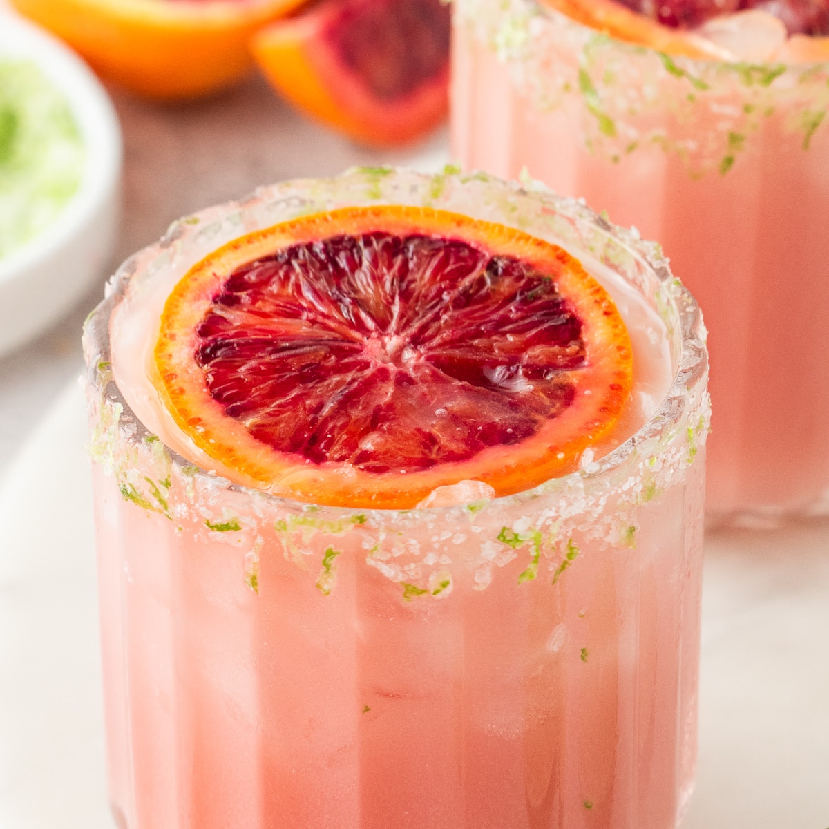 Blood Orange Coconut Margarita