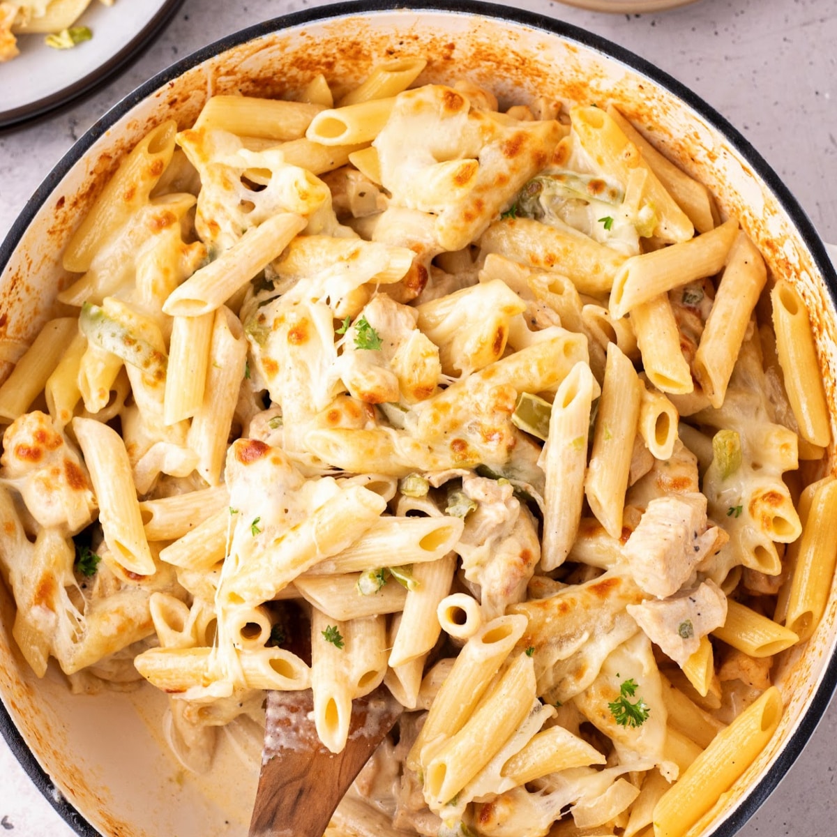 Chicken Philly Cheesesteak Pasta