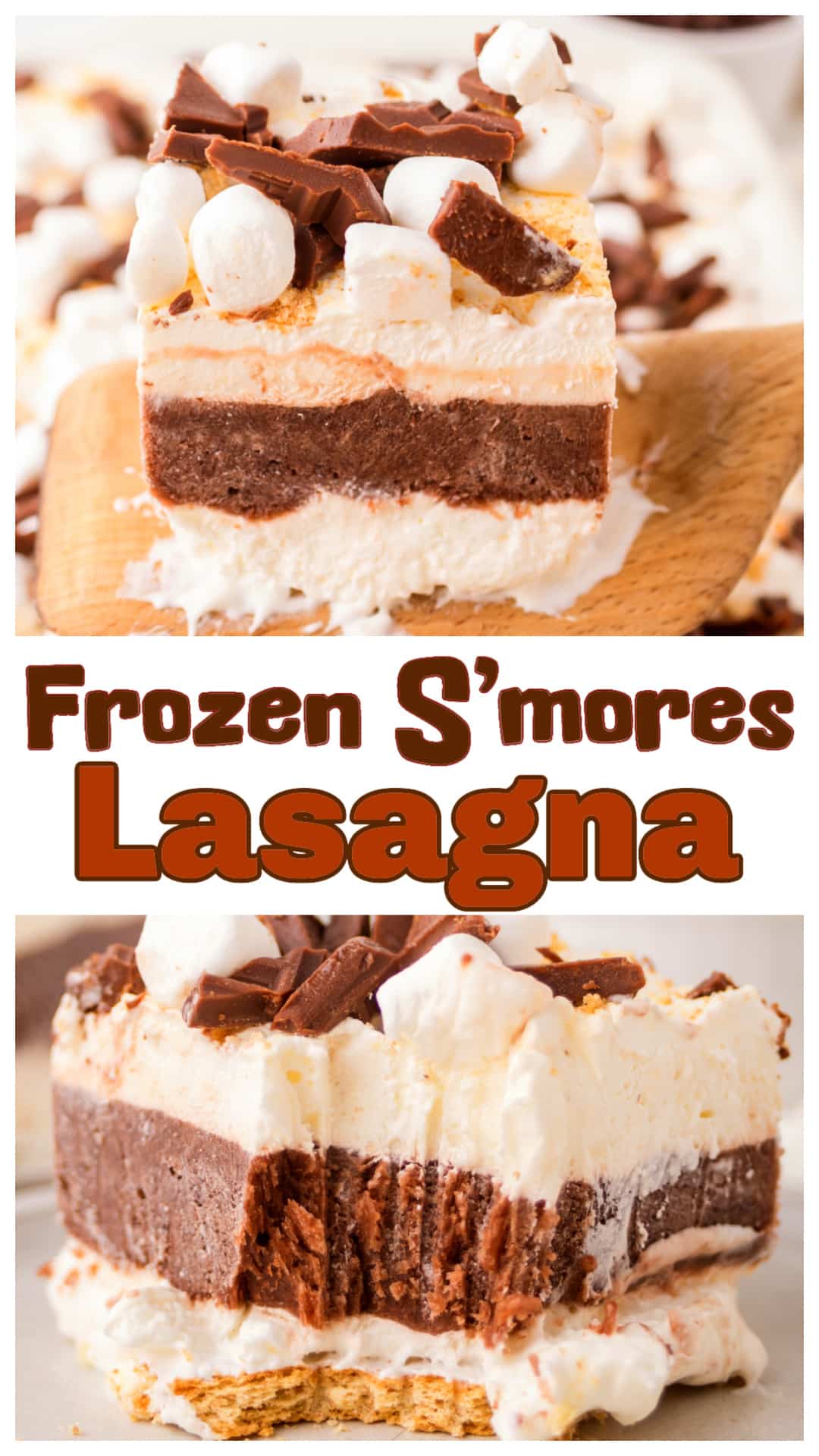 This Frozen S’mores Lasagna is cold, creamy, and packed with everything you love about classic s’mores—no campfire required. It’s an easy, no-bake dessert with layers of graham crackers, marshmallow fluff, chocolate pudding, and Cool Whip. Great for summer parties, BBQs, or whenever you need a make-ahead freezer treat. Slice and serve straight from the pan. via @cmpollak1