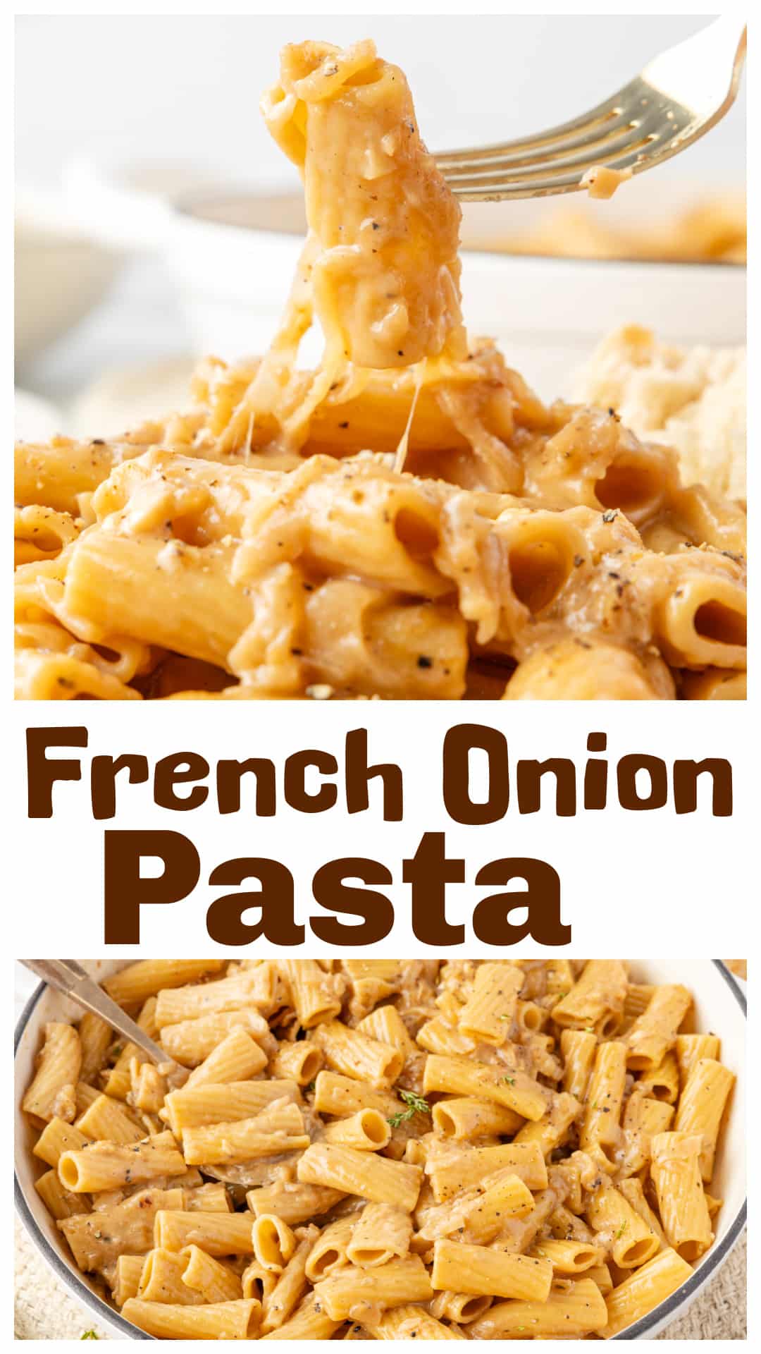 This French onion pasta recipe brings together caramelized onions, Gruyere cheese, and beef broth in a creamy, one-pan pasta dinner. No straining, no extra steps—just deep, savory flavor in every bite. It’s the kind of rich, comforting meal that feels slow-cooked but comes together in under an hour. If you’re looking for the best French onion pasta or a cozy way to use caramelized onions, this is it. via @cmpollak1