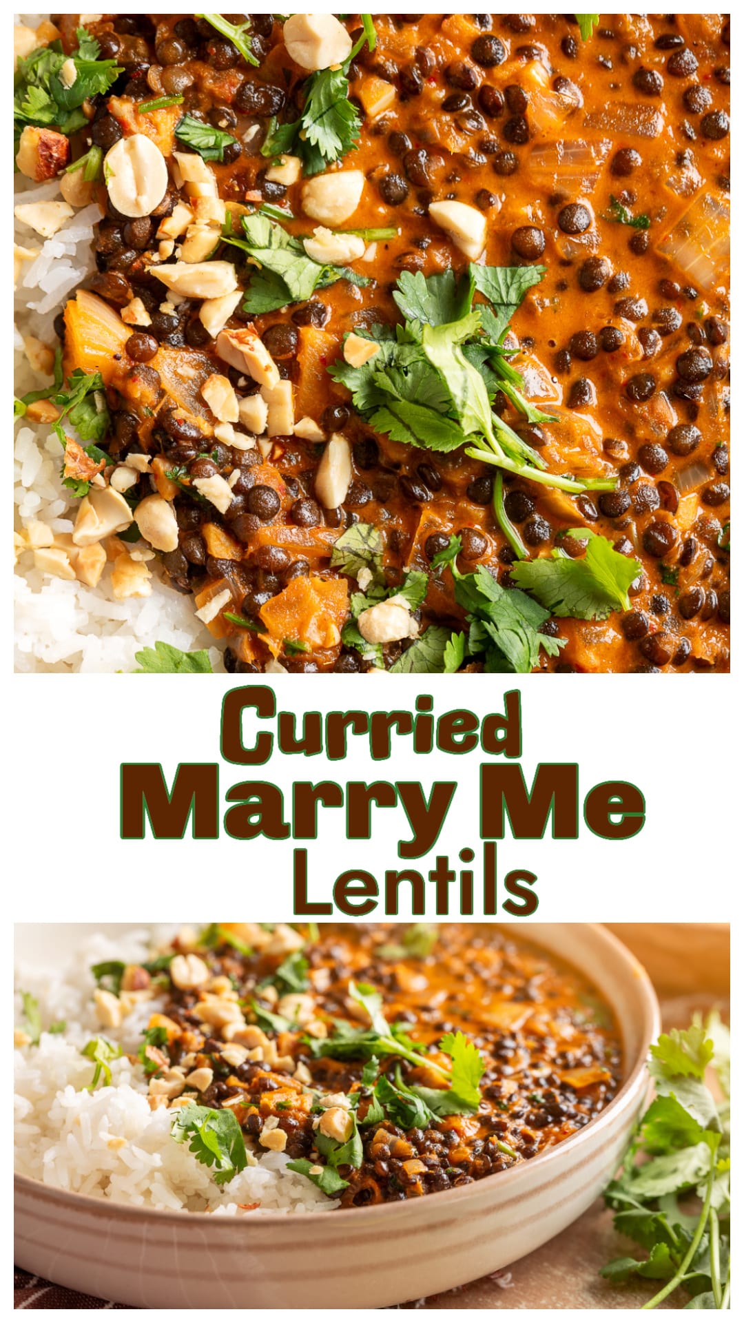 Marry Me Lentils are creamy, curried, and full of heart. Black lentils simmer with garlic, ginger, tomato paste, and red curry paste before being finished with coconut milk, cream, lime, and cilantro. Serve them warm over rice or with naan for a one-pot dinner. Easy to make vegetarian or vegan, and the kind of recipe that feels both intentional and indulgent. These lentils don’t try to impress, they just quietly win you over. via @cmpollak1