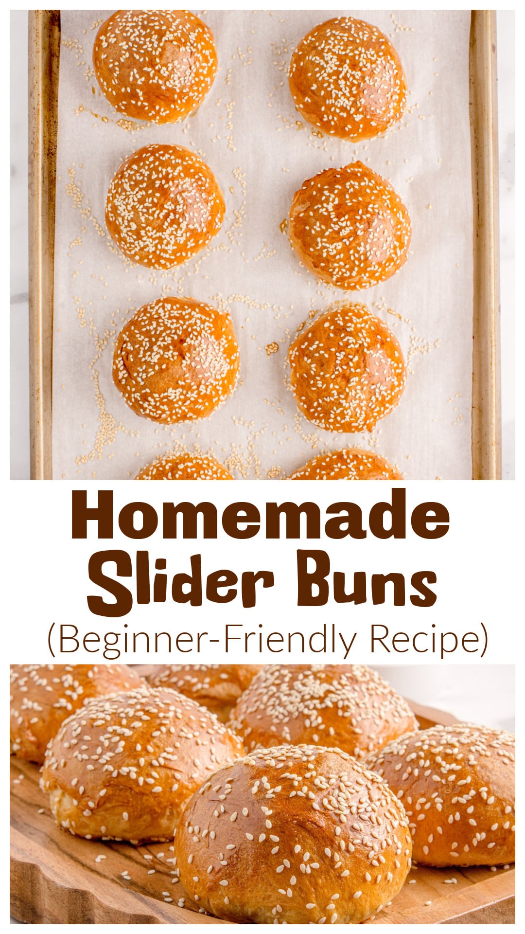 Bake a batch of soft, fluffy homemade slider buns that look and taste like they came from a bakery. This beginner-friendly bread recipe walks you through each step, from mixing the dough to shaping and baking golden brown mini buns. Perfect for ham and cheese sliders, turkey pesto sliders, or any game day party tray. These small dinner rolls stay light and airy, making them the best homemade slider bun recipe for weeknights, cookouts, or holidays. via @cmpollak1