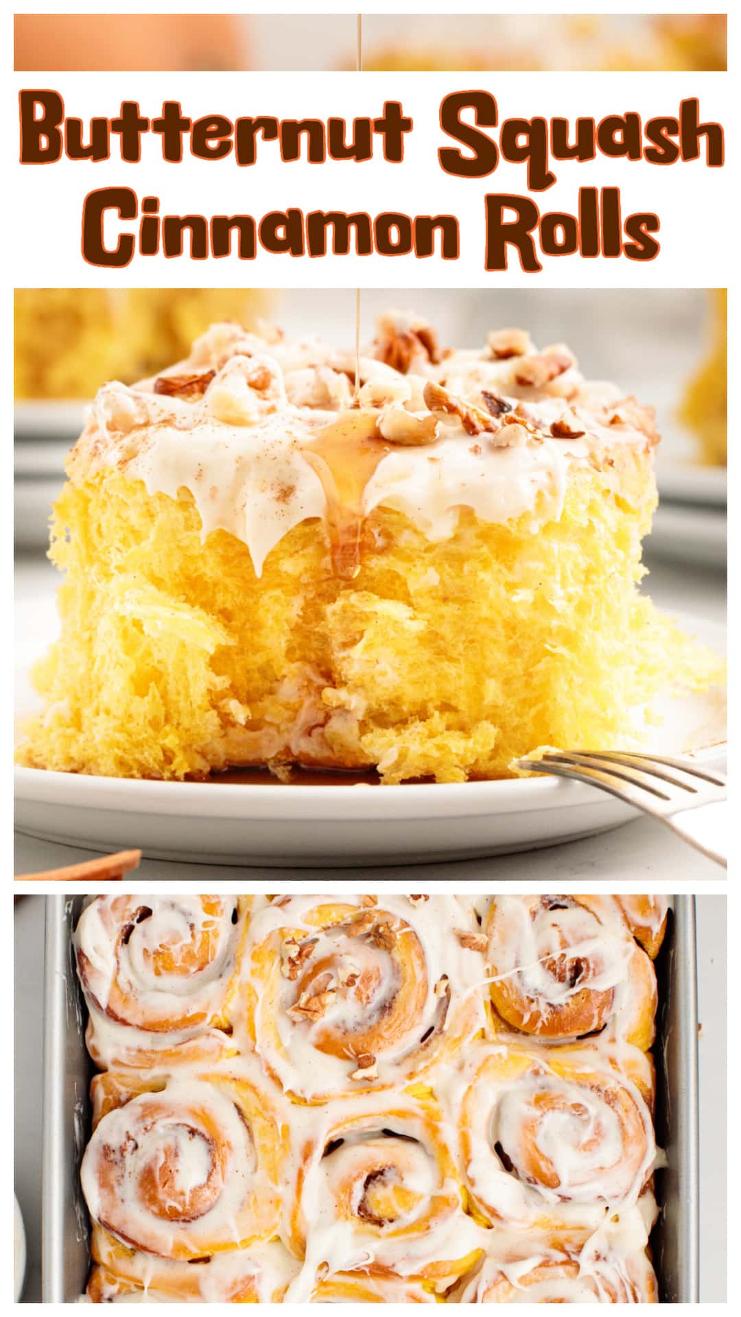 Soft, golden butternut squash cinnamon rolls with cream cheese glaze are the fall bake you’ll want on repeat. The squash purée in the dough keeps them pillowy and tender, while the spiced filling and silky glaze make every bite indulgent. These rolls rise beautifully, can be made ahead for a holiday breakfast, and are just as good with a drizzle of maple syrup or a sprinkle of toasted nuts. A fall cinnamon roll recipe worth saving. via @cmpollak1
