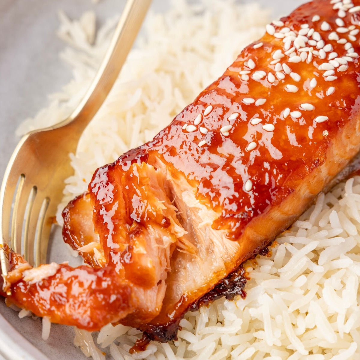 Miso Glazed Salmon with Sticky Caramelized Glaze