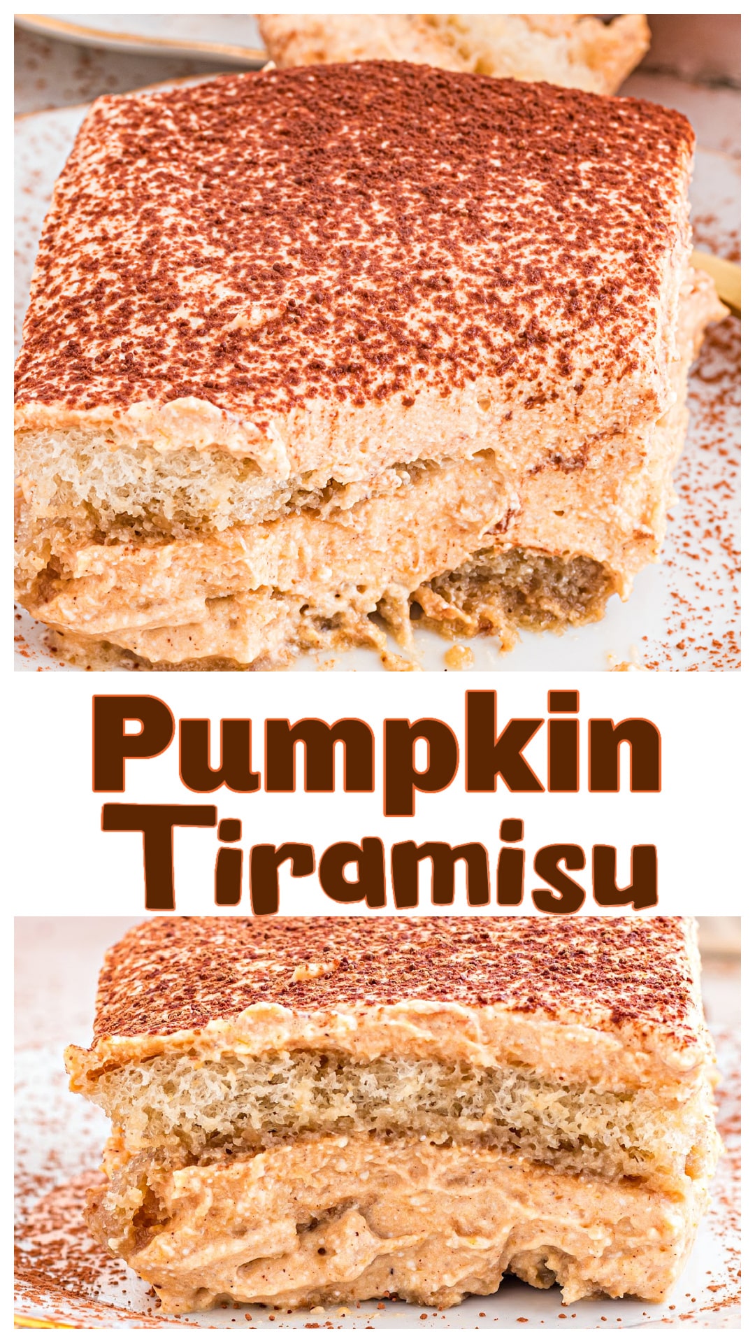 No bake pumpkin tiramisu is layered with espresso soaked ladyfingers, creamy mascarpone, and spiced pumpkin for a chilled dessert that tastes like fall. This easy pumpkin dessert can be made ahead, set in the fridge, and finished with a dusting of cocoa before serving. If you love creamy pumpkin desserts or want a new way to enjoy tiramisu, this recipe is the perfect place to start. via @cmpollak1