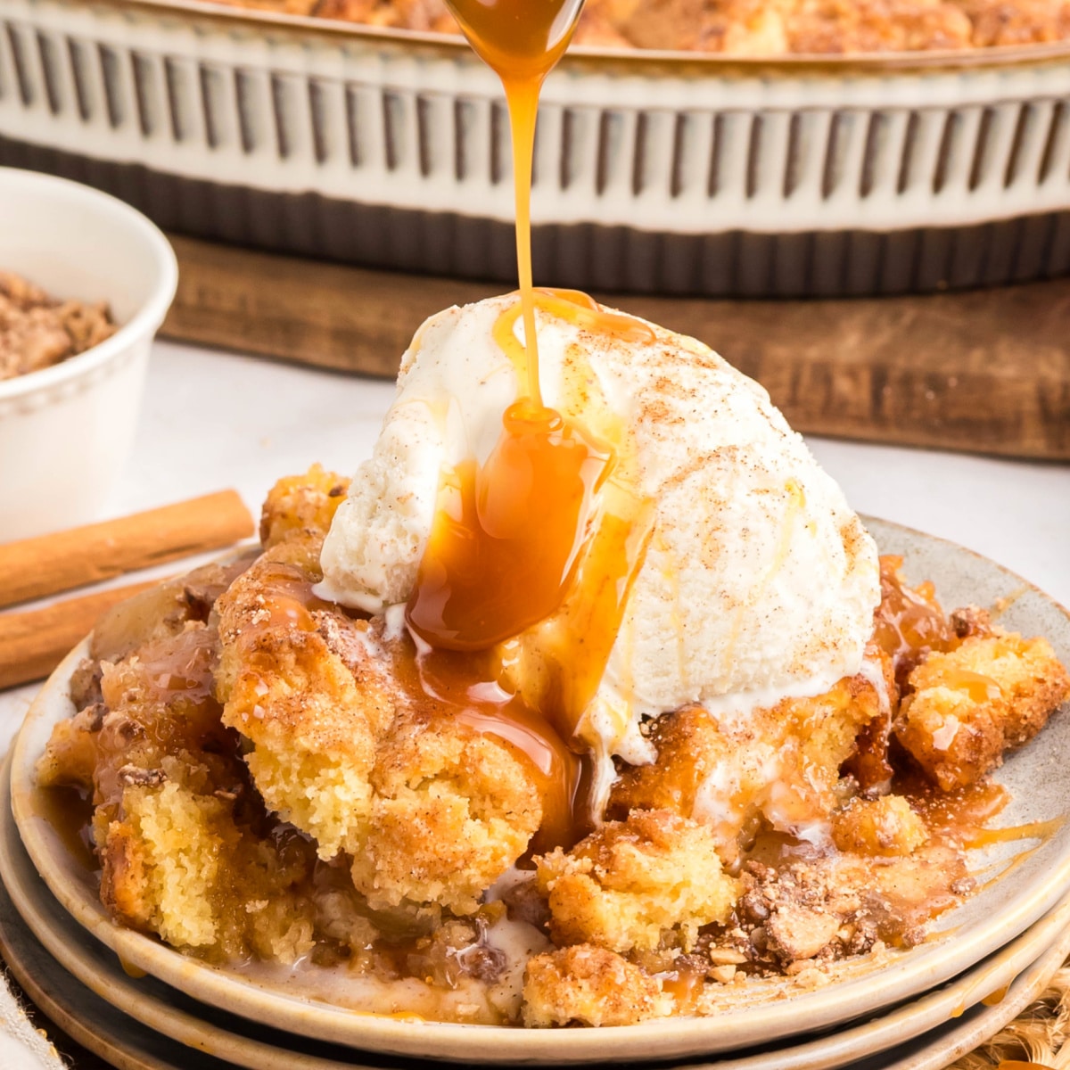 Snickerdoodle Apple Cobbler