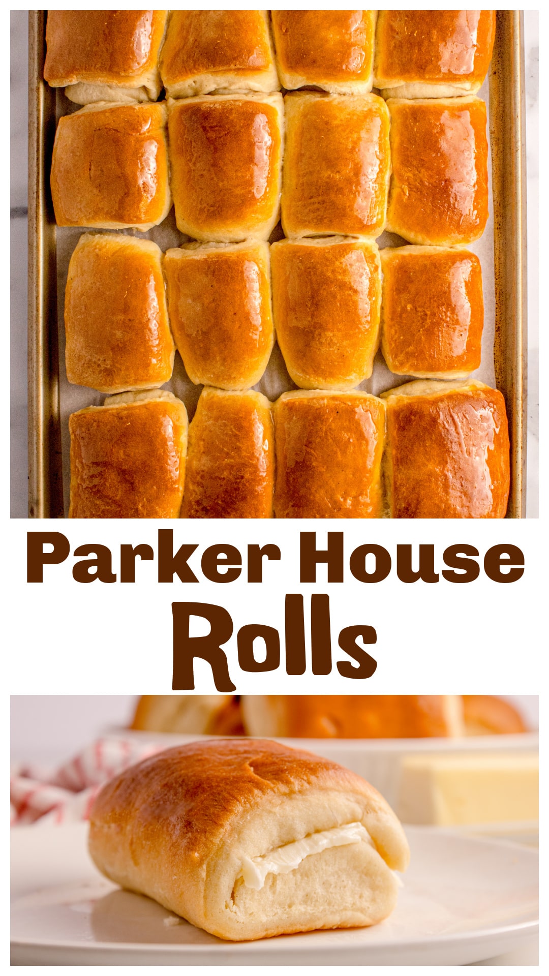 Soft, folded Parker House Rolls made with an enriched dough that stays tender and buttery. Instant yeast speeds up the rise so these classic Boston rolls are ready in less than 3 hours. The signature crease, the buttery layers, and the pull-apart texture make them dependable for holidays and weeknights. Clear shaping steps, stand mixer guidance, and reliable rise tips help you get perfect results every time. via @cmpollak1