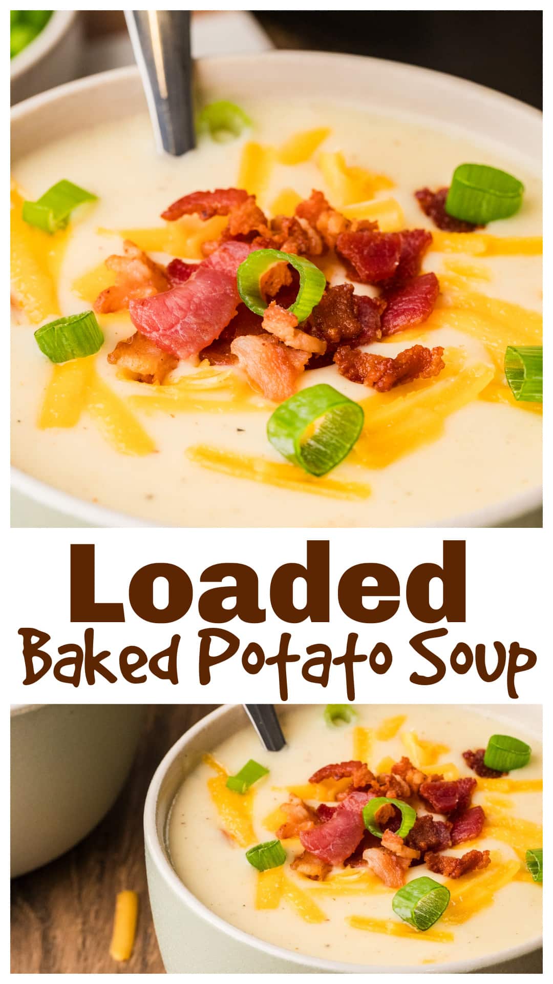 Loaded baked potato soup made thick and comforting with bacon, sharp cheddar, sour cream, and tender russet potatoes. Blended just enough to hold its shape, this is a cold-weather staple meant for nights when the body needs warmth without conversation. Familiar, steady, and deeply grounding, it’s the kind of soup you make after long days, when slowing down feels necessary and comfort comes from something dependable. via @cmpollak1