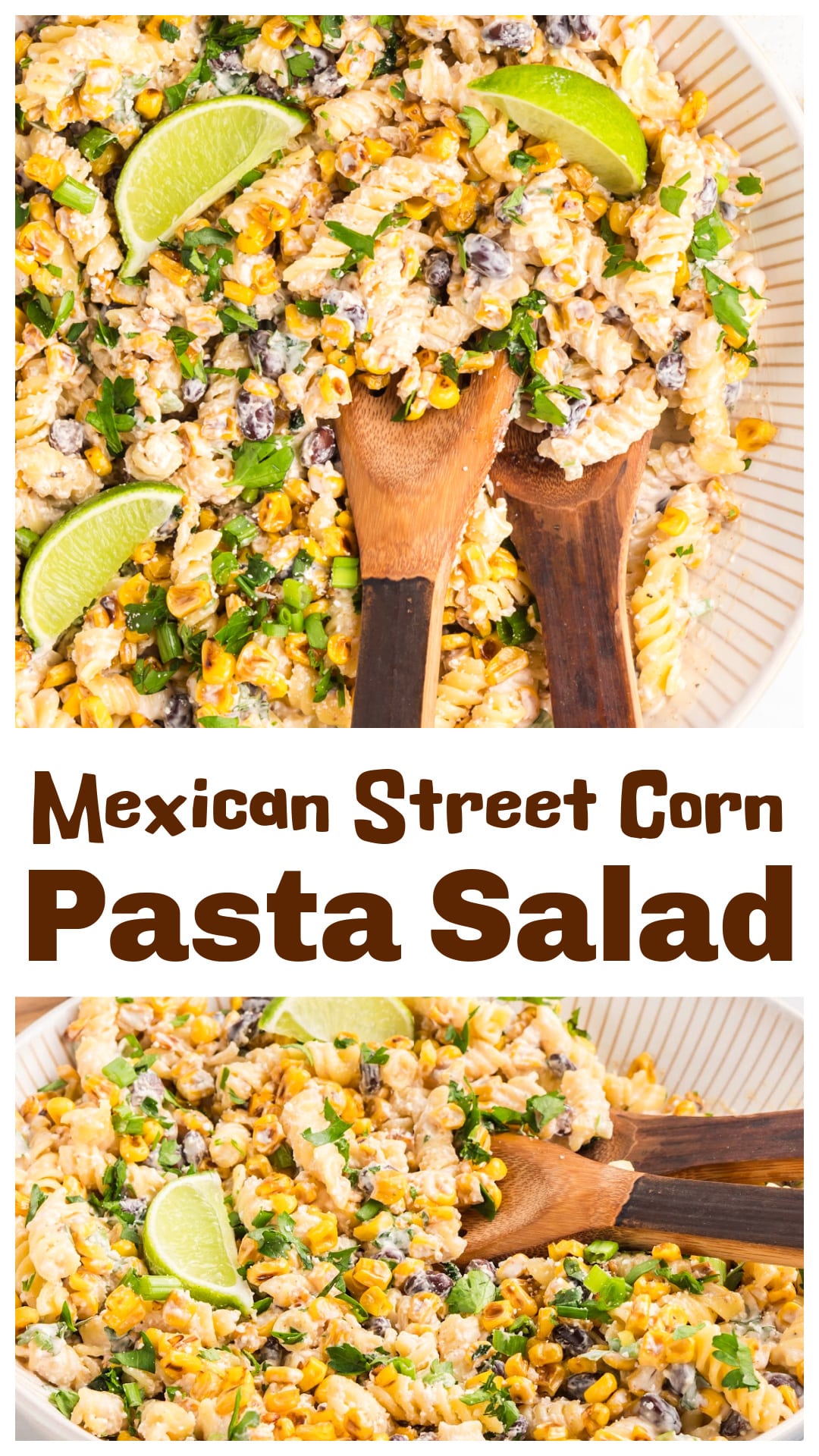 Creamy Mexican street corn pasta salad made with golden sautéed corn, cotija cheese, cilantro, and a bold chili-lime dressing. This easy pasta salad is perfect for game day, potlucks, cookouts, and parties. Cold, creamy, and packed with street-corn flavor, it’s a make-ahead side dish that holds up well and always disappears fast. via @cmpollak1