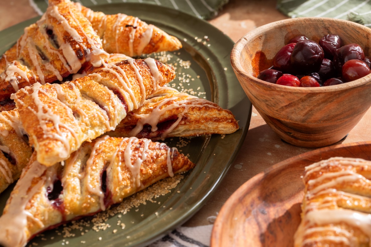 puff-pastry-cherry-turnovers-bourbon-glaze