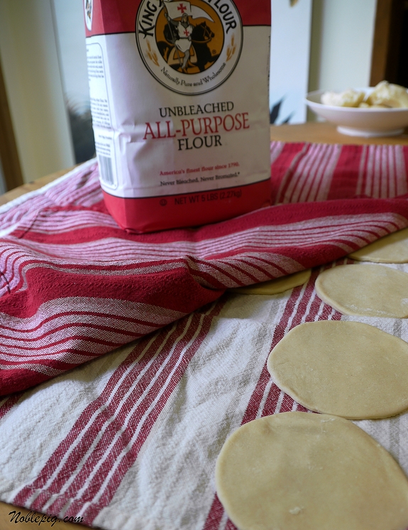 flour and dough