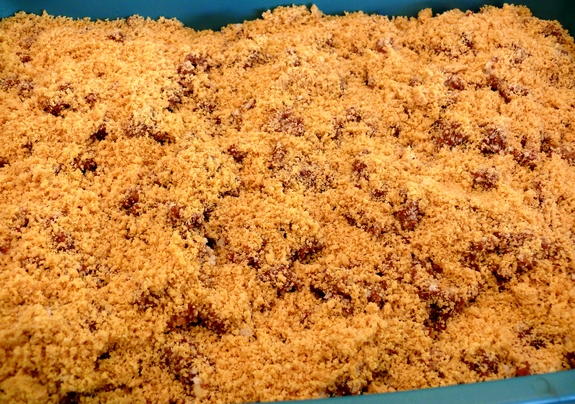 kitty litter cake