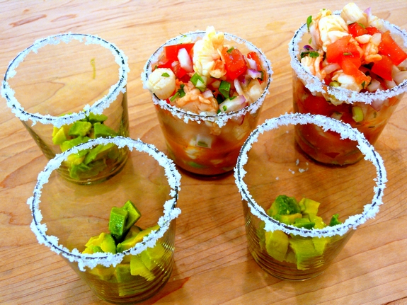 ingredients for ceviche